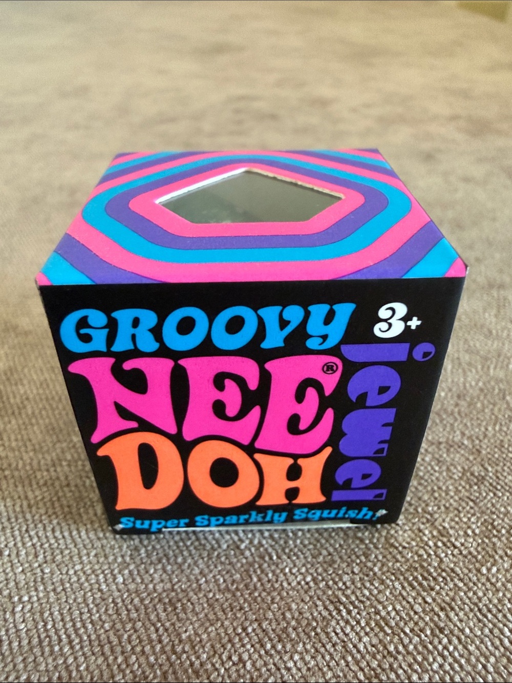 Groovy NeeDoh Jewel Super Sparkly - Blue
